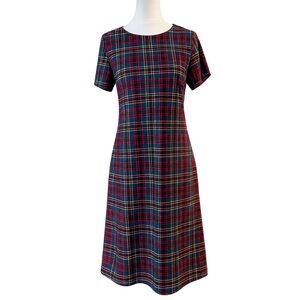 Jude Connally plaid dress